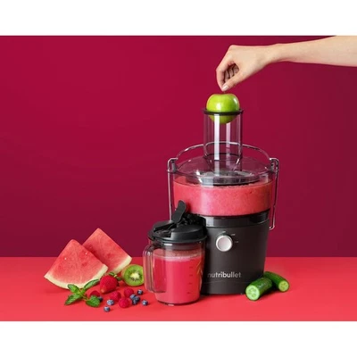 NutriBullet Juicer NBJ10100 700W Electric Pulp Ejector 27oz Countertop Grey - Image 1 of 4