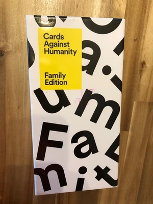 Cards Against Humanity Family Edition Game COMPLETE Ages 8+ 4-20 Players FUN! - Image 1 of 4