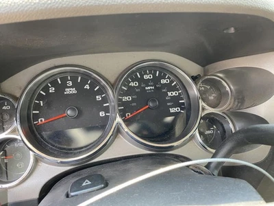 Medidor de velocímetro usado se adapta a: Chevrolet Silverado 2500 2012 pickup cluster US Gra Foto 1 de 4