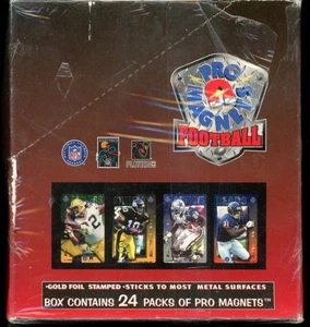 1996 PRO MAGNETS SERIES 2 SEALED FOOTBALL BOX 24 PACKS (READ) - Picture 1 of 1