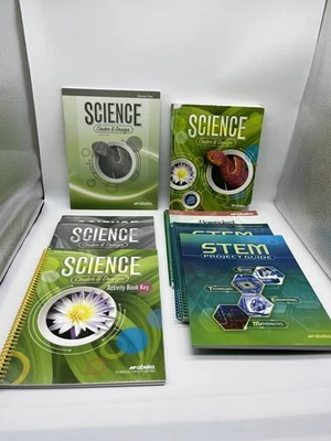 Abeka Order & Design Science w. Keys, Stem Project,  Homeschool / School, 7th GR - Image 1 of 4