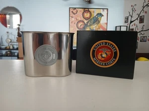 USMC Military Issue Canteen Cup - Army & Marines Stainless Steel Cup - USA Made - Bild 1 von 7