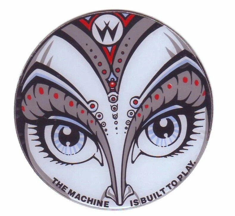 Williams La Máquina Novia De Pinbot Pinball Máquina Promo Juego Plástico 1991 Nuevo de Lote Antiguo Foto 1 de 1