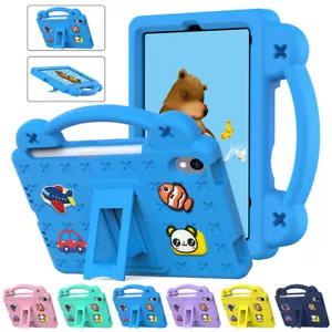 Kids Cartoon Rugged Handle For iPad 5 6th Generation Air 4 5 Pro 9.7" Case Cover - Picture 1 of 75