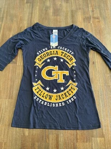 Georgia Tech yellow Jackets Women t Shirt - Picture 1 of 4