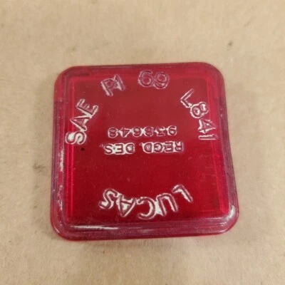 LUCAS Red Side Marker Light Reflector L841 OEM 938648 71 80 Triumph Spitfire - Image 1 of 4