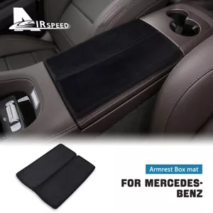Car Soft Mat Center Console Armrest Box Cover For Mercedes Benz A C E S GLA W213 - Picture 1 of 12