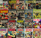 1950'S - 1960'S Danger Comic Book Package - 21 Ebooks On Cd