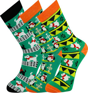 Mysocks Christmas Design Crew Socks