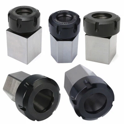 ER-25 ER32 ER40 Hex Square Collet Block Spring Chuck Holder CNC Lathe Milling CI - Image 1 of 4
