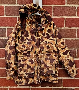Vintage Bass Pro Shops Gore-Tex Duck Camo Jacket Size XL Full Zip - Picture 1 of 13