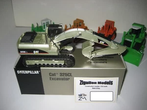 CATERPILLAR 325 CL BAGGER TIEFLÖFFEL #515.3 MATTGOLD NZG 1:50 OVP - Picture 1 of 2