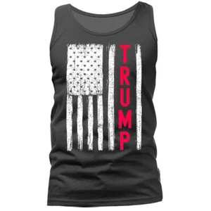 Camiseta sin mangas política bandera de Estados Unidos grande campaña Donald Trump Rally 2024 - Imagen 1 de 10