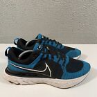 Nike React Infinity Running Shoes Mens Size 12 Blue Black Ct2357-400