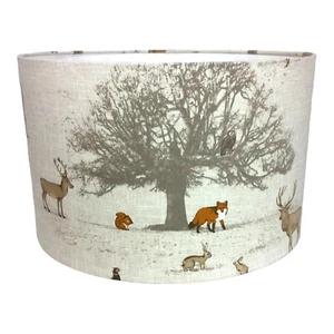 Fryetts Woodland Tree, Stag Fox Owl Lampshade , Table Lamp, Pendant - Picture 1 of 2