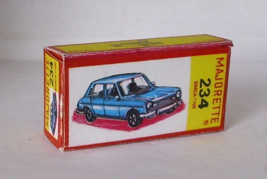 Repro Box Majorette Nr.234 Simca 1100 - Bild 1 von 1