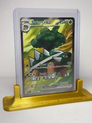 Pokemon - Torterra ex 185/162 Sv05: Temporal Forces Holo Full Art - Image 1 of 2
