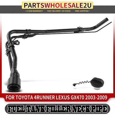Fuel Tank Filler Neck for Lexus GX470 Toyota 4Runner 2003 2004-2009 SUV Petrol - Imagem 1 de 4