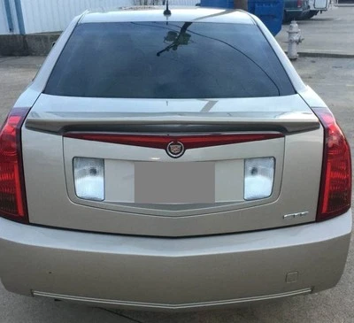 НЕОКРАШЕННЫЙ ЗАКАЗНОЙ ЗАДНИЙ СПОЙЛЕР НА 2 СТОЙКИ ДЛЯ 4-ДВЕРНОГО СЕДАНА CADILLAC CTS 2003-2007 ГОДОВ ВЫПУСКА - Изображение 1 из 4