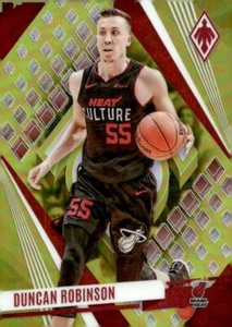2023-24 Panini Phoenix #85 Duncan Robinson Yellow Prizm 42/49 - Picture 1 of 2