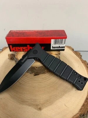 CUCHILLO PLEGABLE KERSHAW LOCKBACK XCOM 3425 Negro NUEVO en Paquete Descatalogado Foto 1 de 4