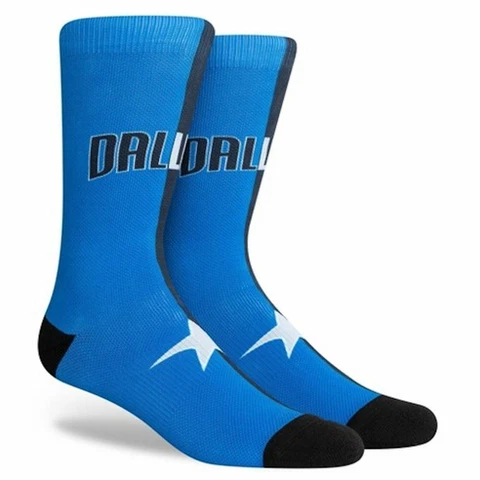 Luka Magic Doncic Dallas Mavericks NBA PKWY Split Crew Socks Large Men Boys 6-12 Cover