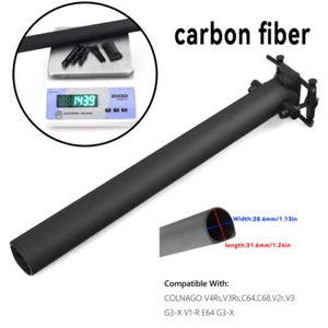 Tija de sillín de carbono para colnago V4Rs V3Rs C64 C68 V2r V3 G3-X V1-R E64 - Imagen 1 de 9