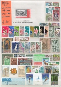 ANDORRE FRANCAIS /1971-2006 LOT ** TOUS DIFFERENTS / COTE + 100.00 EUROS - Bild 1 von 1