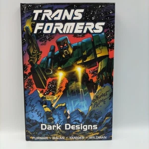 Transformers Dark Designs Hardcover Graphic Novel Titan Comics - Imagen 1 de 5