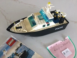 Lego Polizeiboot komplettes Set #4010 mit Anleitungsbuch - Bild 1 von 4