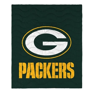 FOCO NFL Green Bay Packers Exclusive Outdoor Wearable Big Logo Blanket, 50"x60" - Picture 1 of 5