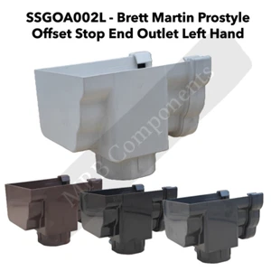 Brett Martin Prostyle - Offset Stop End Outlet L/H - SSGOA002L - Picture 1 of 17