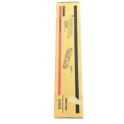 TEKTRONIX MAGENTA STANDARD TONER CARTRIDGE FOR XEROX PHASER 6200 #016200200 EXP - Image 1 of 4