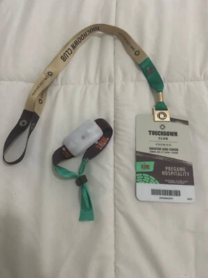 SUPER BOWL LIX - CORDÓN PORTÓN TRASERO "TOUCHDOWN CLUB" + 1 PULSERA DE MEDIO TIEMPO ¡GUAU!! Foto 1 de 4