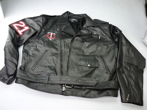 Minnesota Twins leather jacket Baseball MLB - Picture 1 of 7