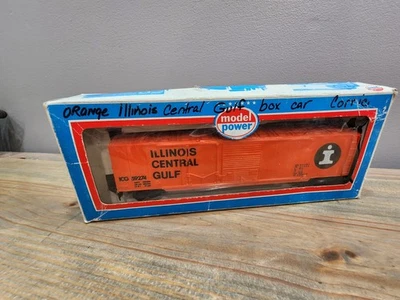 Model Power  Scale Illinois Central Gulf ICG 59274 Train/Box Car #9034 - Image 1 of 4