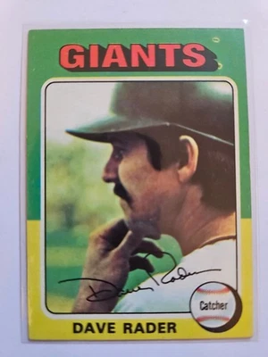 1975 TOPPS DAVE RADER #31 NM - Image 1 of 2
