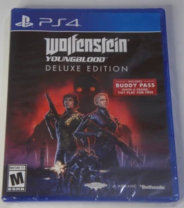 Wolfenstein Youngblood Deluxe Edition PlayStation 4 PS4 - BRAND NEW - Loose Disc - Picture 1 of 6