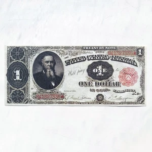 1 Dollar 1891 Treasure Note Reproduction US Banknote Fr US# 351 - Picture 1 of 4