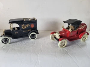 ERTL STROH'S Diecast Trucks  Banks Collectible Set - Classic Delivery Vehicles. - Picture 1 of 4