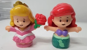 Set Arielle Meerjungfrau & Aurora kleine Disney Prinzessin Little People Ersatz - Bild 1 von 2