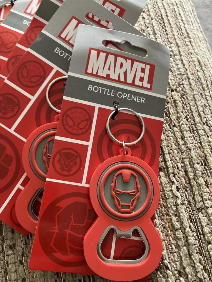Marvel Iron Man Bottle Opener Key Ring Keychain Official Licensed New   S3 - Image 1 of 1