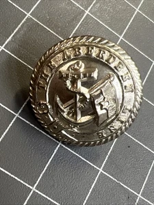 VINTAGE UNIFORM BUTTON SHIPPING LINE ABERDEEN LINE HAYSOM LONDON - Picture 1 of 4