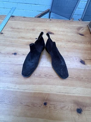 Calvin Klein Upton Men's BARTHES Boots BROWN Suede Ankle Size 8.5 F2 - Image 1 of 4