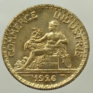 50 Centimes 1926 Qualité France Chambre De Commerce  - Picture 1 of 3