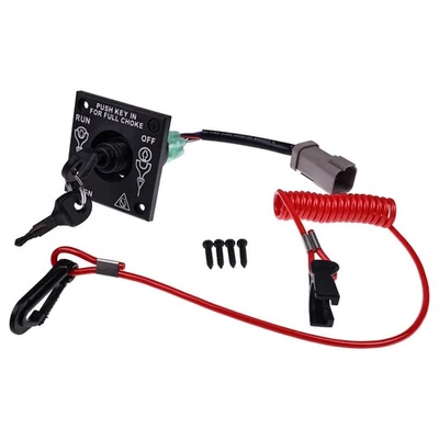 Ignition Safety Cut Off Key Switch 0176408 for BRP Evinrude Johnson