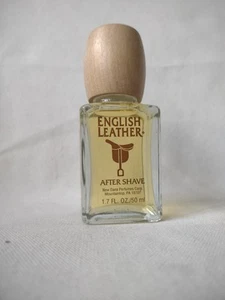 VINTAGE ENGLISH LEATHER AFTER SHAVE 1.7 OZ DANA PENNSYLVANIA USA FREE SHIPPING  - Picture 1 of 4