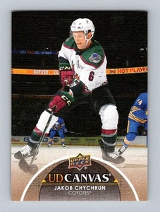 2021 Upper Deck #C125 Jakob Chychrun UD Canvas Near Mint - Picture 1 of 3
