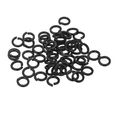 Rondella elastica, M5 Rondella elastica in acciaio inossidabile 50 pezzi, nero - Immagine 1 di 4