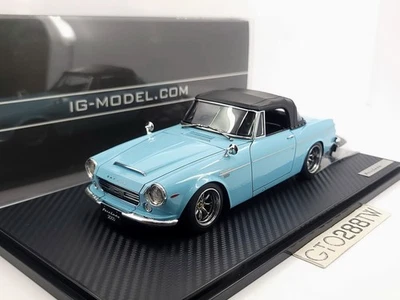 Ignition Model IG 1:18 Datsun Fairlady 2000 (SR311) Light Blue IG2711 / Nissan - Image 1 of 4